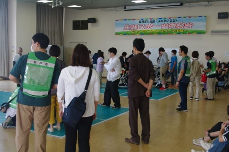 ボッチャ 千葉県障がい者スポーツ協会